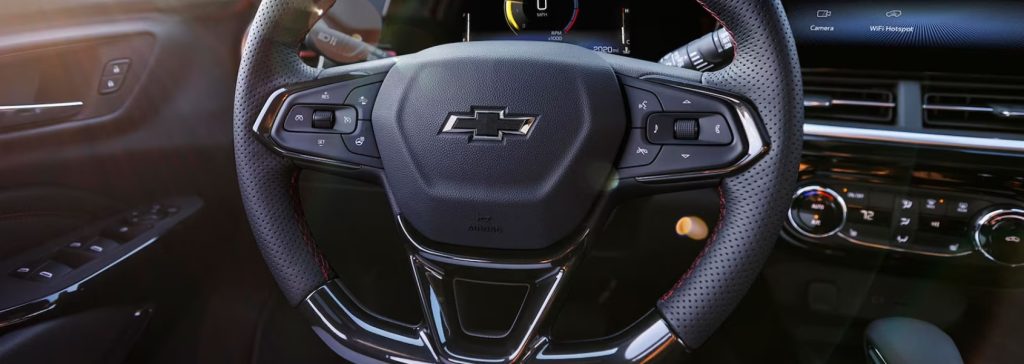 Controles en el volante.